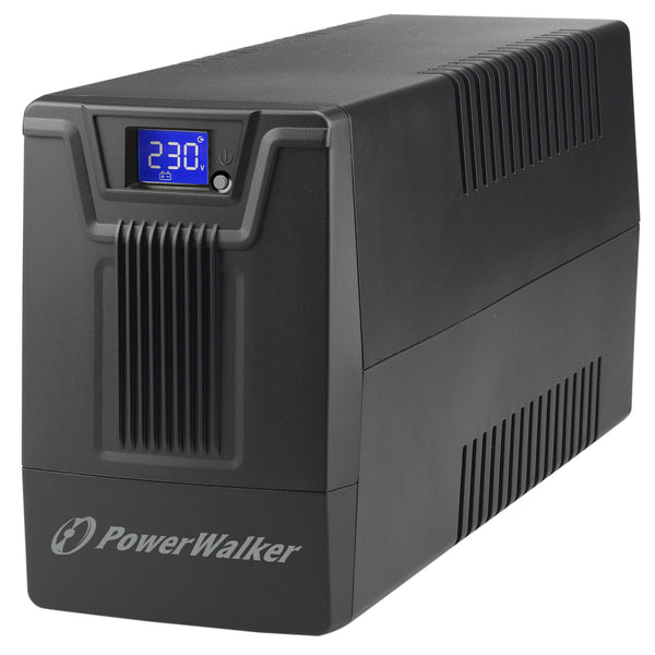 PowerWalker VI 600 SCL UPS-enhed Interaktivt indgangsstik 0,6 kVA 360 W