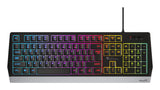 GENESIS Rhod 300 RGB tastatur Spil USB QWERTY Engelsk Sort