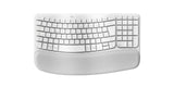 Logitech 920-012284 tastatur Kontor RF trådløs + Bluetooth QWERTZ Tysk Hvid