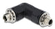 DeLOCK 90944 kabel kønsskifter DC 5.5 x 2.5 mm Sort