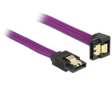 DeLOCK 83695 SATA-kabel 0,3 m Lilla