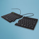 R-Go Tools Ergonomisch toetsenbord R-Go Split Break v2 met pauzesoftware, gesplitst toetsenbord, QWERTZ (DE), bedraad, zwart