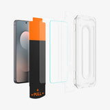 Spigen GLAS.tR EZ Fit Pro HD Klar skærmbeskytter Samsung 2 stk