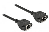 DeLOCK 87011 netværkskabel Sort 3 m Cat6a S/FTP (S-STP)