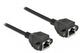 DeLOCK 87011 netværkskabel Sort 3 m Cat6a S/FTP (S-STP)