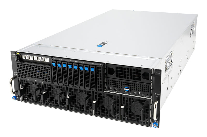 ASUS ESC8000A-E13 LGA 6096 Stativ (4U) Sølv