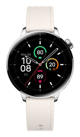 OnePlus Watch 3 43mm 3,35 cm (1.32") AMOLED Digital 466 x 466 pixel Berøringsskærm Sølv, Titanium Wi-Fi GPS (satellit)