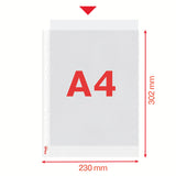 Esselte lomme A4 85my, 30 % recirkuleret plast (præ-consumer)