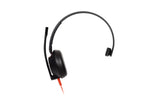 HP Poly Blackwire 5210 USB-C-monoheadset + 3,5 mm stik +USB-C/A-adapter (bulk)