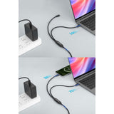 Manhattan 355810 USB-kabel 2 m USB C 2 x USB C 100 W Sort