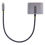 StarTech.com 122-USBC-HDMI-4K-VGA USB grafisk adapter 3840 x 2160 pixel Grå