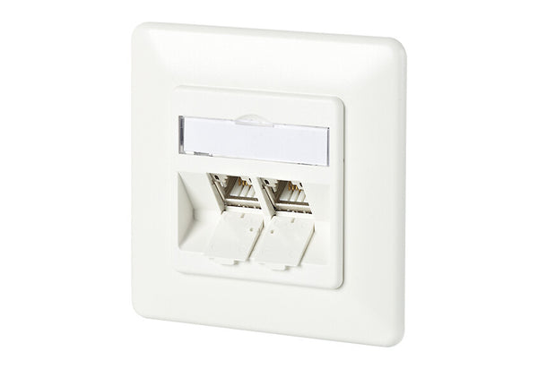 METZ CONNECT 130B11D21002-E stikkontakt RJ-45 Hvid