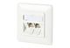 METZ CONNECT 130B11D21002-E stikkontakt RJ-45 Hvid