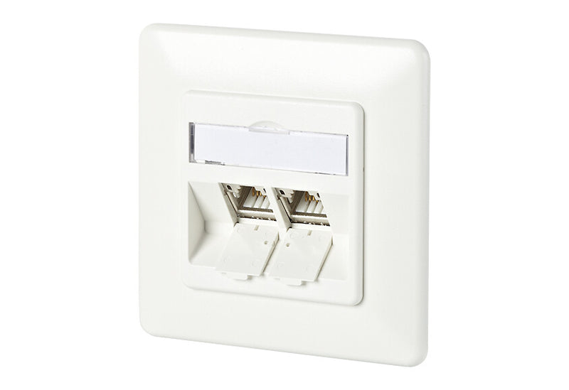 METZ CONNECT 130B11D21002-E stikkontakt RJ-45 Hvid