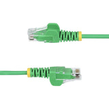 StarTech.com N6PAT100CMGNS netværkskabel Grøn 1 m Cat6 U/UTP (UTP) Rund