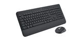 Logitech Signature MK650 Combo for Business tastatur Mus inkluderet Kontor Bluetooth QWERTZ Tjekkisk Grafit