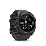 Garmin Fenix 8 3,56 cm (1.4") AMOLED 51 mm Digital 454 x 454 pixel Berøringsskærm Titanium Wi-Fi GPS (satellit)