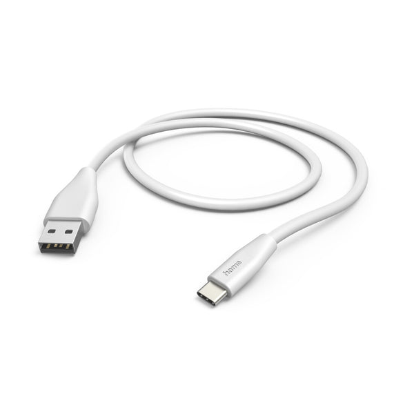 Hama 00125101 USB-kabel USB 2.0 1,5 m USB A USB C 0,48 Gbit/sek. Hvid