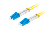 Lanberg FO-LULU-SD11-0050-YE InfiniBand og fiberoptisk kabel 5 m LC Gul
