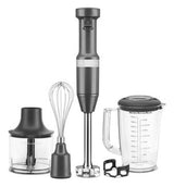 KitchenAid 5KHBV83EDG 1 L Nedsænkning blender 180 W Grå