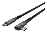 GENESIS NVC-2219 USB-kabel USB 3.2 Gen 2 (3.1 Gen 2) 5 m USB C 10 Gbit/sek. Sort, Grå