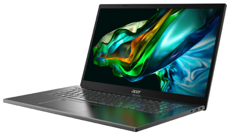 Acer Aspire 17 A17-51GM-51RA Intel® Core™ i5 120U Laptop 43,9 cm (17.3") Fuld HD 16 GB DDR4-SDRAM 512 GB SSD NVIDIA GeForce RTX 2050 Wi-Fi 6E (802.11ax) Windows 11 Pro Tysk Grå