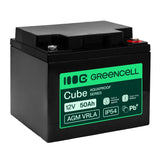 Green Cell AGM12V50AH-H UPS batteri Blybatterier (VRLA) 12 V 50 At