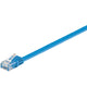 Goobay RJ-45 CAT6 3m netværkskabel Blå U/UTP (UTP)