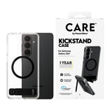 PanzerGlass CARE™ by ® Kickstand Case Transparent m. Qi Samsung Galaxy S26+