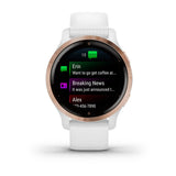 Garmin Venu 2S 2,79 cm (1.1") AMOLED 40 mm Digital 360 x 360 pixel Berøringsskærm Roseguld Wi-Fi GPS (satellit)