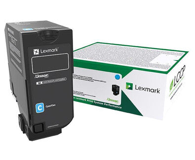 Lexmark 73B20C0 tonerpatron 1 stk Original Blå