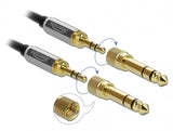 DeLOCK 85837 lydkabel 2 m 3.5mm Sort