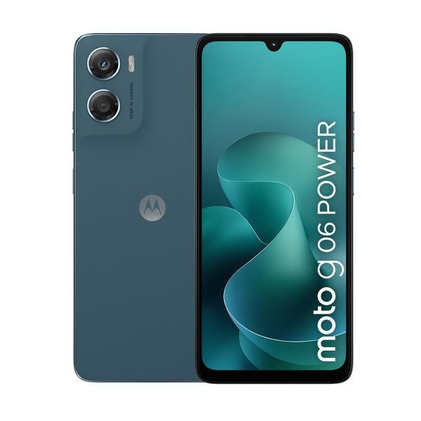 Motorola moto g06 power 17,5 cm (6.88") Dual SIM Android 15 4G USB Type-C 4 GB 64 GB 7000 mAh Blå