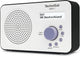TechniSat 0000/3906 radio Bærbar Digital Sort, Hvid