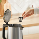 Tefal Selection KI871DE0 elkedel 1,7 L 1500 W Sort, Rustfrit stål