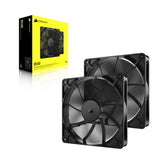 Corsair RS140 Computerkabinet Ventilator 14 cm Sort 2 stk