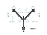 Multibrackets 7204 skærmbeslag og -stativer 81,3 cm (32") Skrivebord Sort
