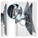 StarTech.com 100AP1-TV-WALL-MOUNT tv-beslag 2,54 m (100") Sort