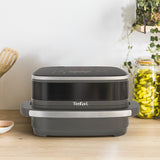 Tefal Easy Fry XL Surface FW402HE0 frituregryde Enkelt Enkeltstående 2200 W Varmluftsteger Sort, Grå