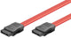 Goobay 50915 SATA-kabel 0,5 m SATA 7-pin Rød