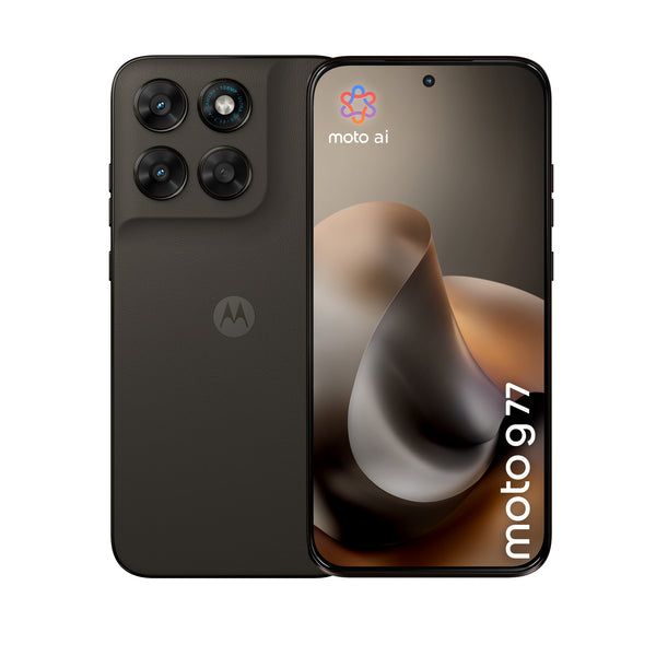 Motorola moto g77 17,3 cm (6.8") Hybrid Dual SIM Android 16.0 5G USB Type-C 8 GB 256 GB 5200 mAh Sort