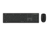Conceptronic ORAZIO01ES tastatur Mus inkluderet Kontor RF trådløst QWERTY Spansk Sort