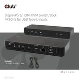 CLUB3D CSV-1585 KVM Switch Sort