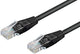 Goobay RJ-45, Cat 6, 1.5m netværkskabel Sort 1,5 m Cat6