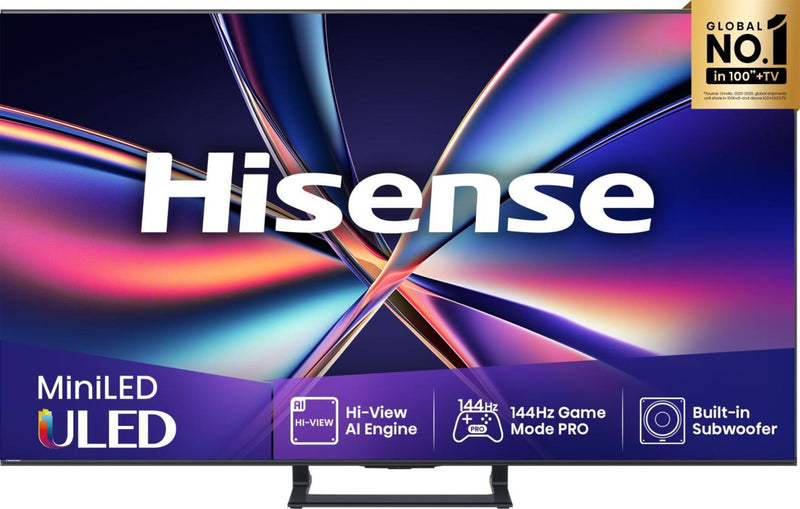 Hisense 65E8Q 165,1 cm (65") 4K Ultra HD Smart TV Wi-Fi Sort, Grå 600 cd/m²