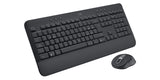 Logitech Signature MK650 Combo for Business tastatur Mus inkluderet Kontor Bluetooth QWERTY Italiensk Grafit