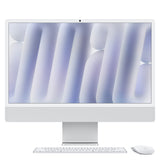 Apple iMac Apple M M4 59,7 cm (23.5") 4480 x 2520 pixel All-in-One PC 24 GB 512 GB SSD macOS Sequoia Wi-Fi 6E (802.11ax) Sølv