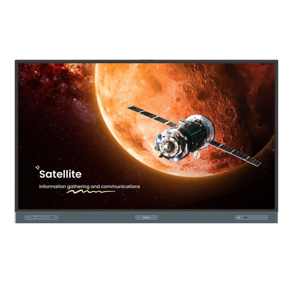 BenQ RP6504 Interaktivt whiteboard 165,1 cm (65") 3840 x 2160 pixel Berøringsskærm Sort