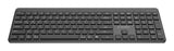 Gembird KB-WPS-03 tastatur Kontor RF trådløs + Bluetooth QWERTY US International Sort