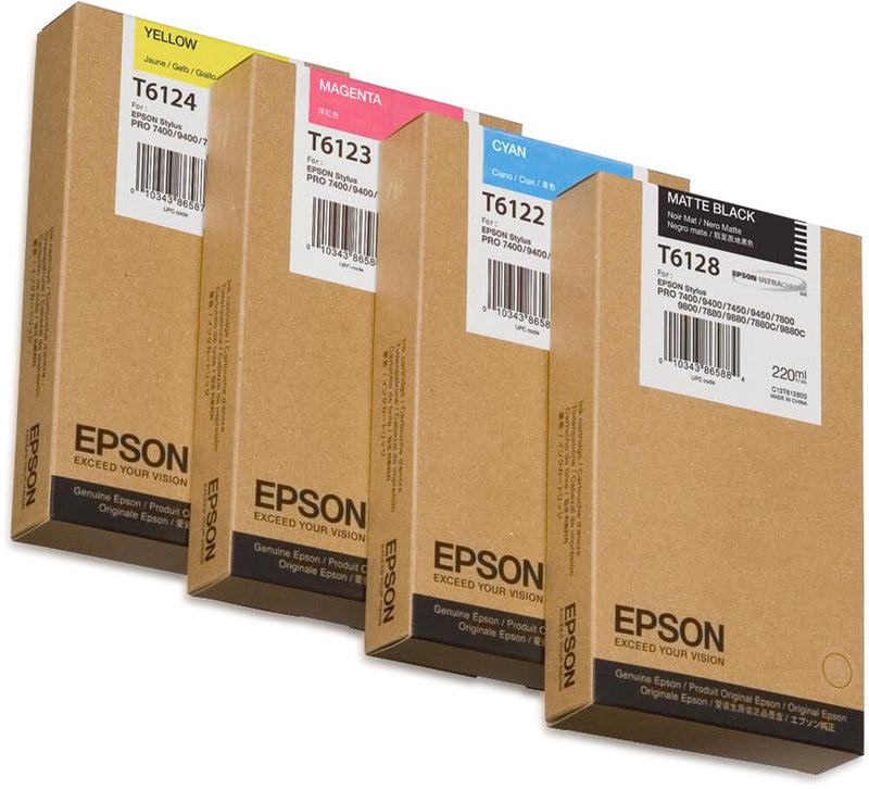 Epson C13T61280N blækpatron 1 stk Original Mat sort